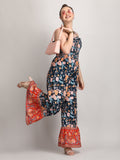 Gorgeous multiprint soft organic cotton jumpsuit